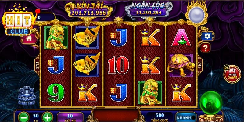 Kho Tàng Ngũ Long Hitclub - Chinh phục Jackpot Liên Tục 4 Tránh lạm dụng tính năng quay tự động để tối ưu mọi cơ hội