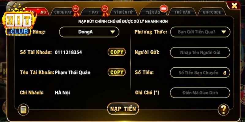 Giao dịch qua ngân hàng là phương thức giao dịch an toàn bảo mật