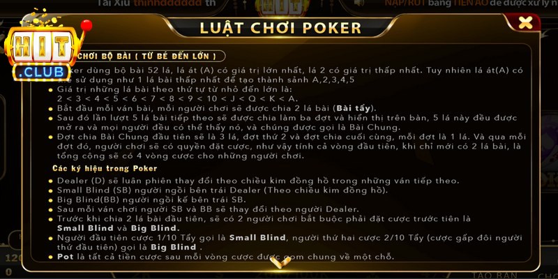 Poker Hitclub - Game Bài Thượng Lưu, Thưởng Hấp Dẫn 2 Poker Hitclub là loại hình giải trí cực kỳ lôi cuốn hiện nay