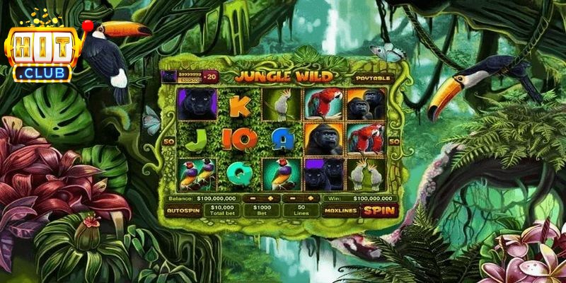 Rừng Rậm Hitclub - Game Hay, Tỷ Lệ Jackpot Cực Kỳ Lớn 3 Cơ chế Jackpot và tỷ lệ hoàn trả cao chinh phục thưởng lớn