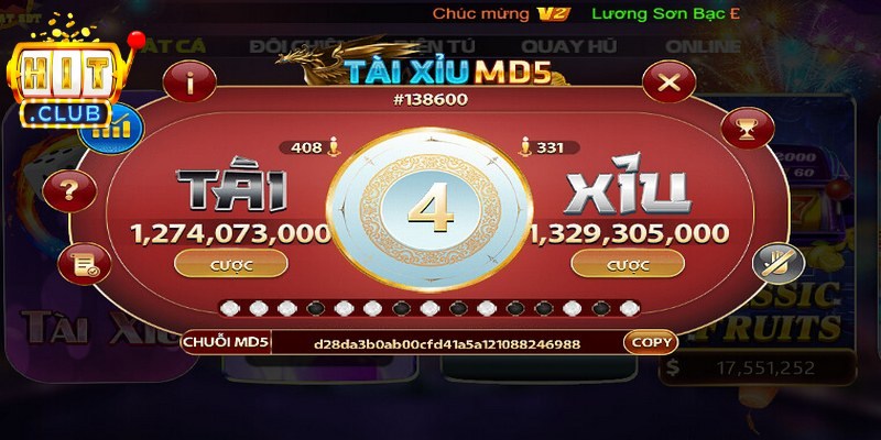 Nghiên cứu xác suất thống kê Tài Xỉu MD5 trước khi cược