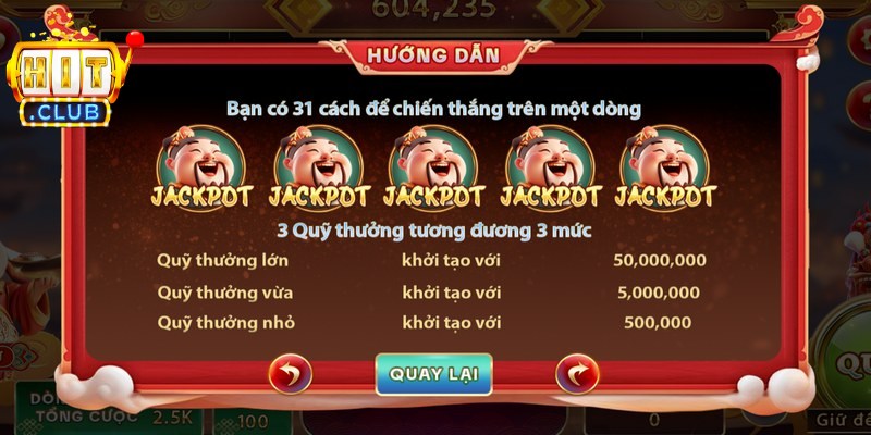 Nếu hội tụ đủ các biểu tượng đặc dụng theo yêu cầu sẽ trúng lớn