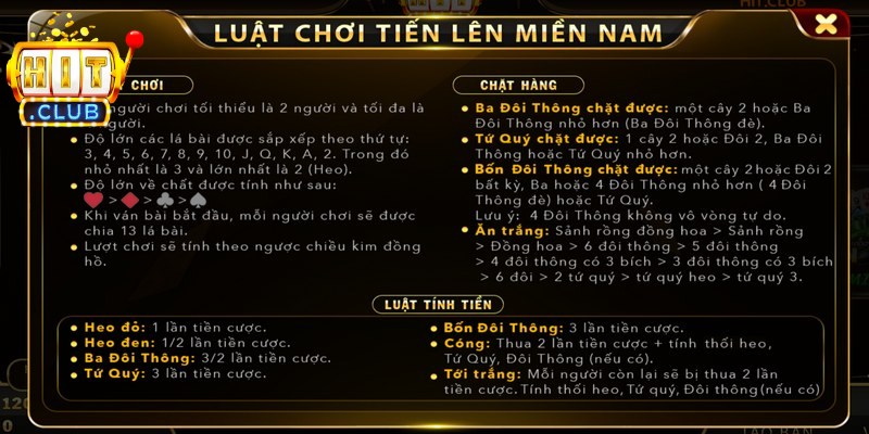 Tiến Lên Miền Nam Hitclub là cái tên đình đám, đắt khách số 1