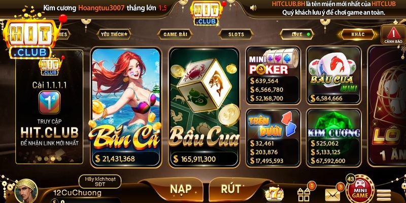 Kích hoạt và sử dụng truy cập Hitclub an toàn, không lừa đảo